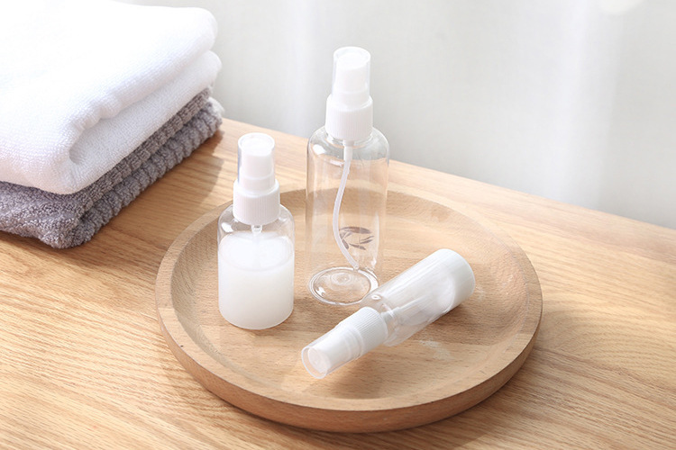 厂家直销透明塑料空瓶子化妆水喷雾分装瓶酒精消毒液小喷壶现货详情5