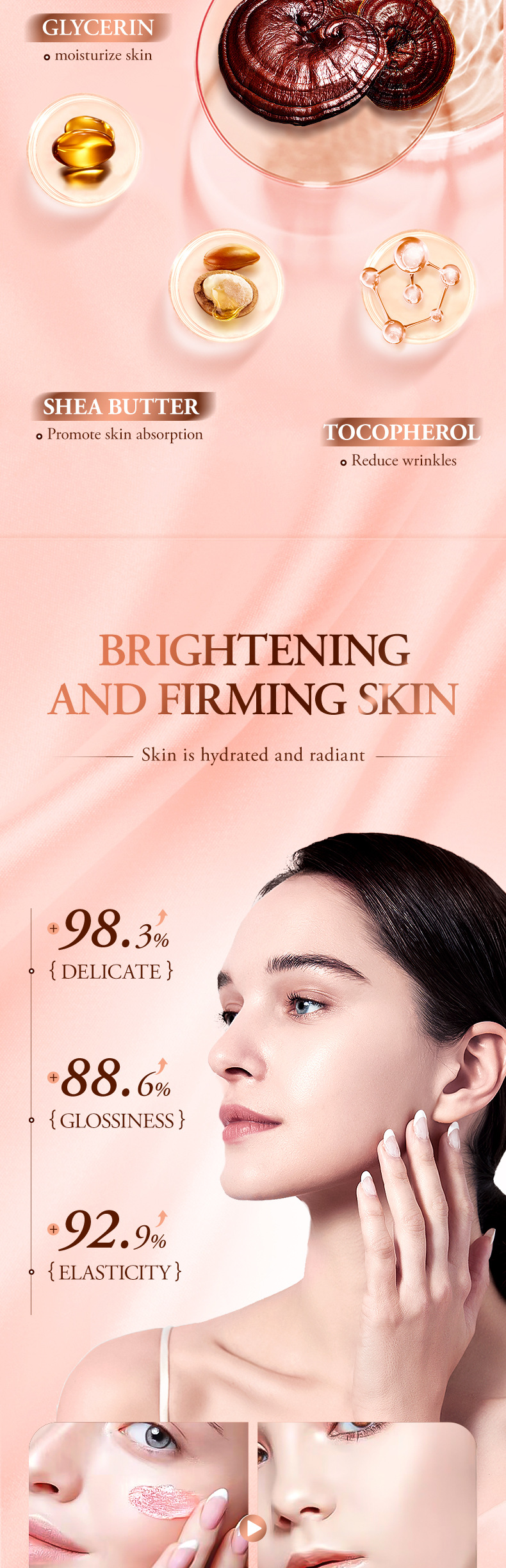 SADOER Ganoderma lucidum Dragon Blood Face Cream is exclusively for cross-border export pic 20