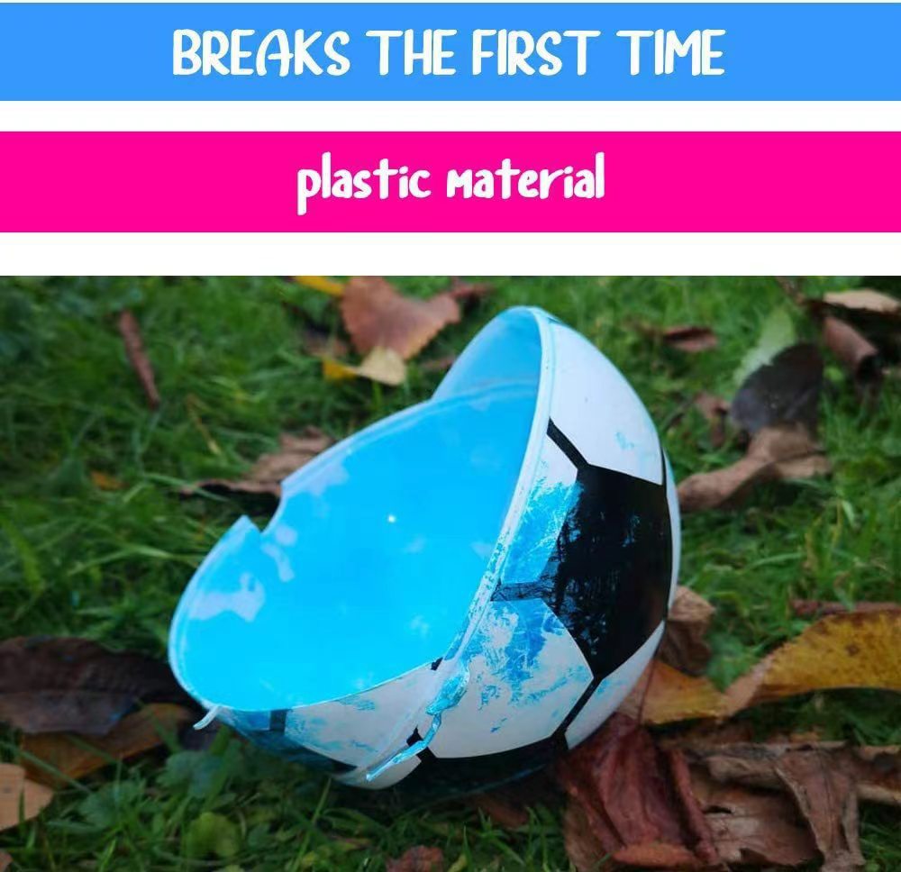 New cross-border Amazon Shopee gender identification powder football gender revealed baby birthday party supplies pic 13