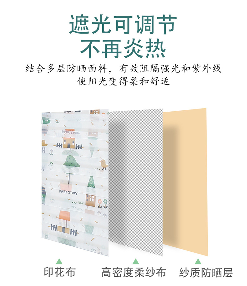 We supply roller blinds, vertical curtains, Venetian blinds, and waterproof Venetian blinds suitable for kitchens and bathrooms in various patterns pic 5