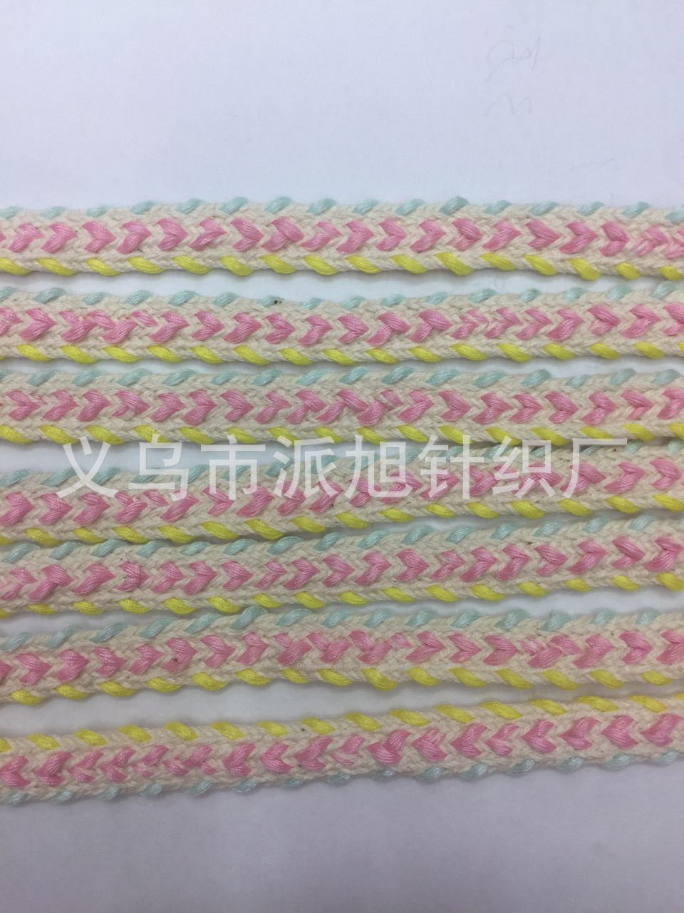 Colored braids, webbing, polyester-cotton 1.2cm clothing accessories, accessories and decorations in stock, factory direct sales pic 2