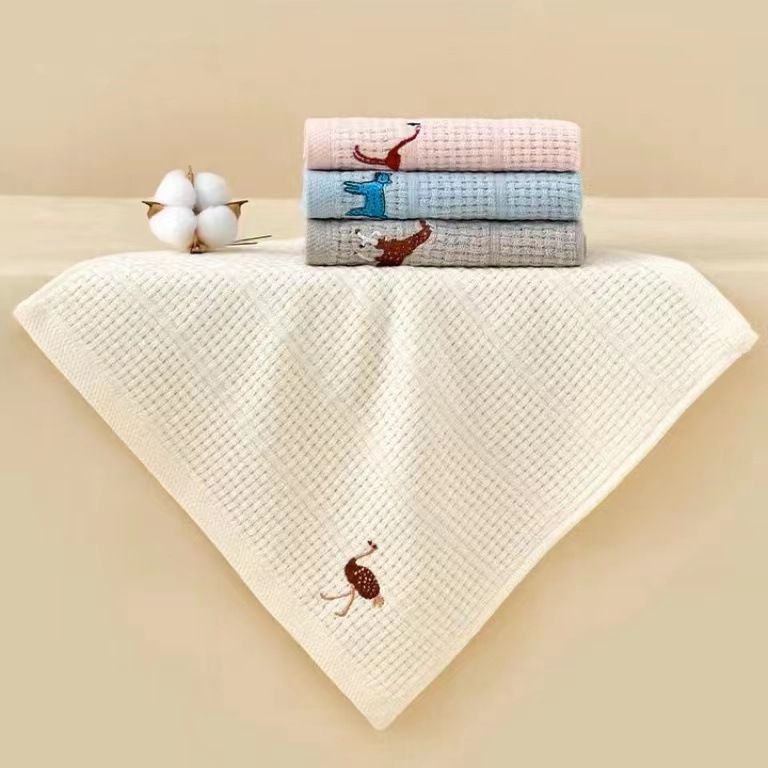 暮色亿清晨洗脸巾纯棉吸水洁面巾居家日用方巾婚庆伴手礼节日礼品详情3