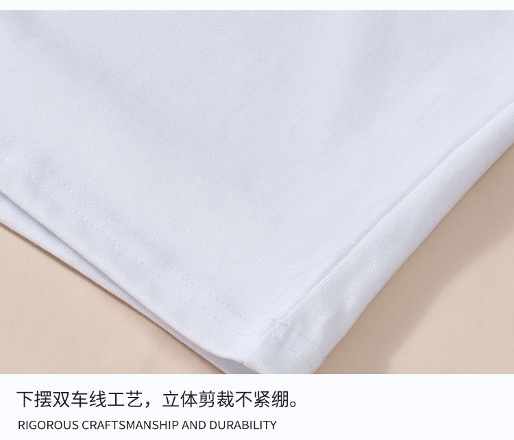 国潮夏季新款短袖t恤男装圆领宽松大码纯棉国潮重工刺绣潮牌 休闲半袖 pic 15