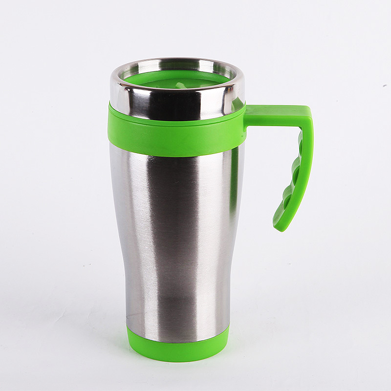 Stainless steel plastic double-layer portable coffee cups are exported to the United States. The original manufacturer produces car cups pic 14