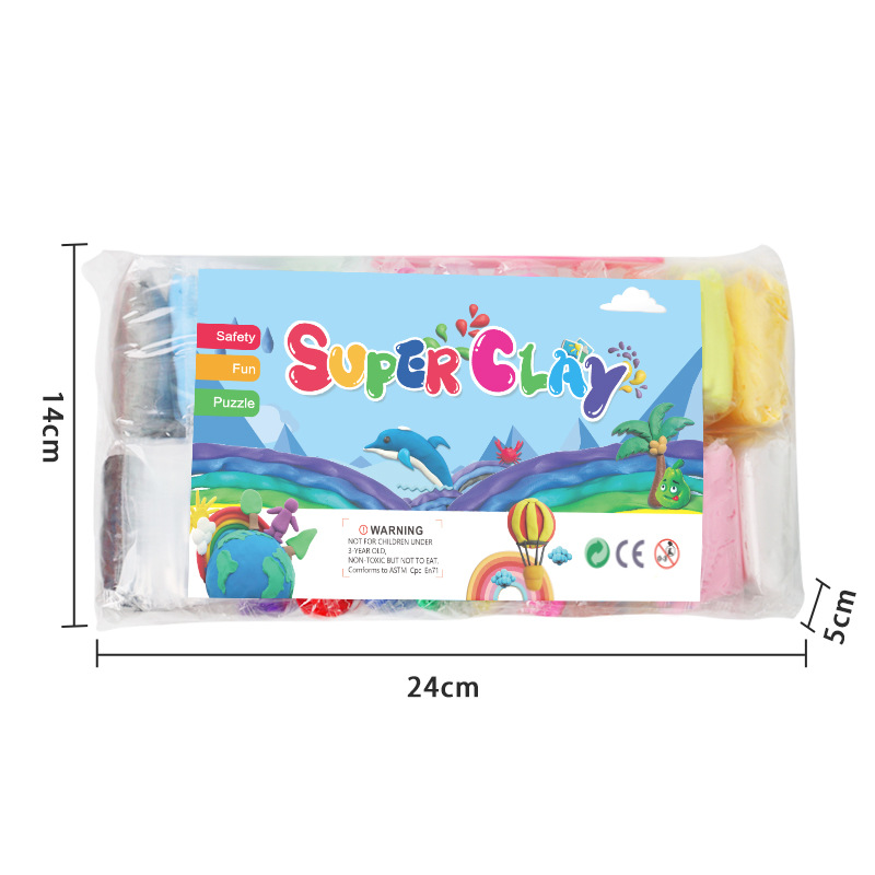 24色糖果粘土英文