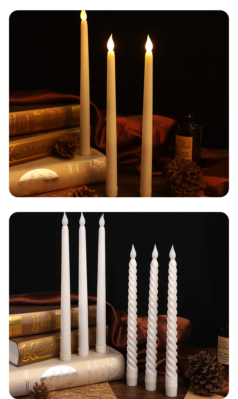 热卖跨境螺旋烛台长杆浪漫氛围布置装饰烛光晚餐布置 厂家批发详情7