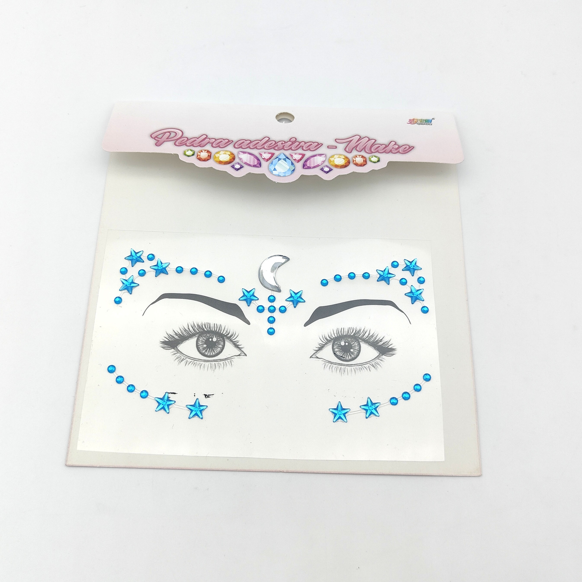 New face stickers, eye stickers, diamond makeup balls, Halloween decorative stickers, diamond eyebrow stickers, personalized stage makeup stickers pic 22
