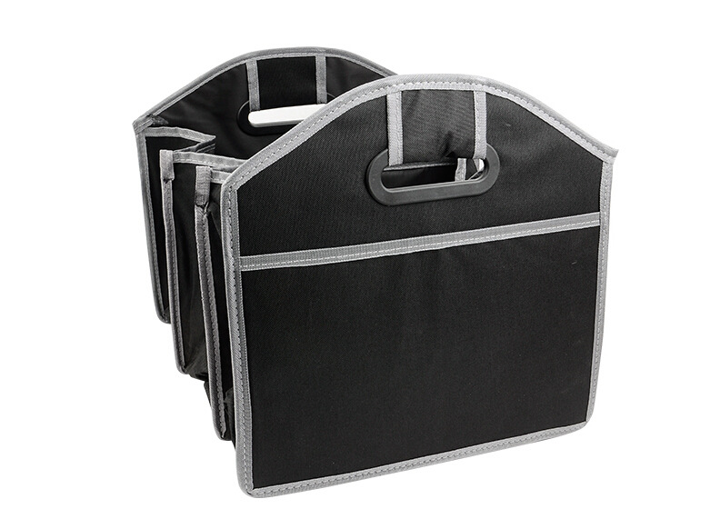 厂家直销汽车收纳箱黑色牛津布储物箱车用后备箱收纳包可定制logo详情40