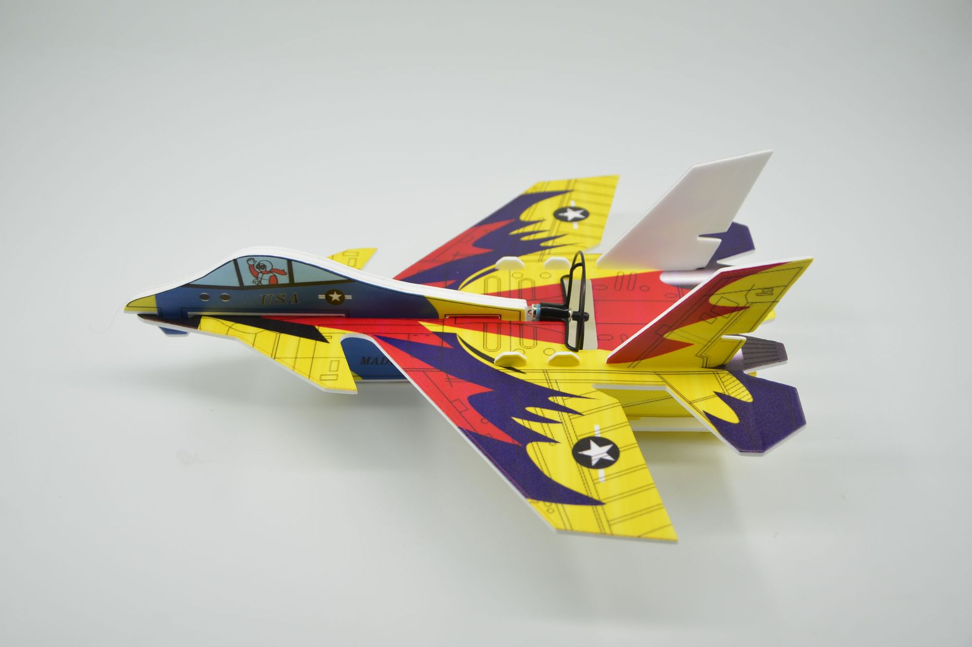 J - 15 свободно летающий электромобиль с зарядной лентой USB pic 10