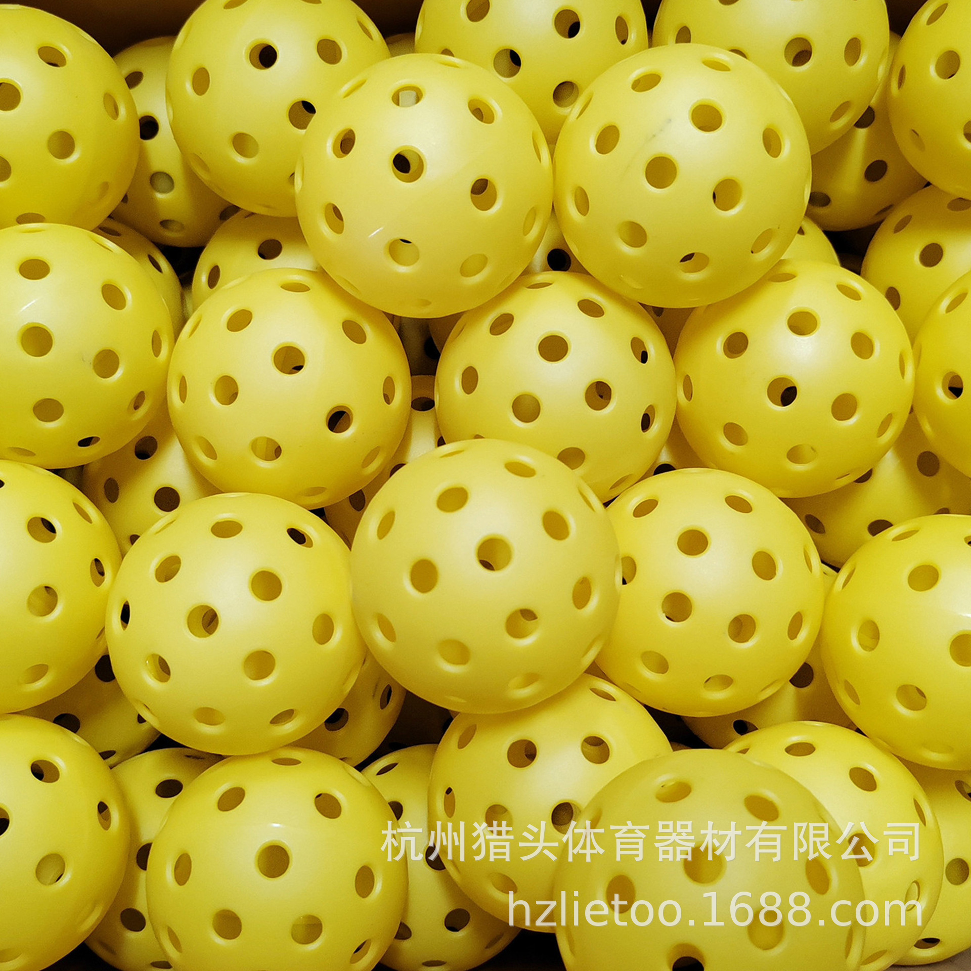 匹克球USAPA赛事专业用球40孔74MM26孔72MM注塑TPE匹克球室内室外详情1