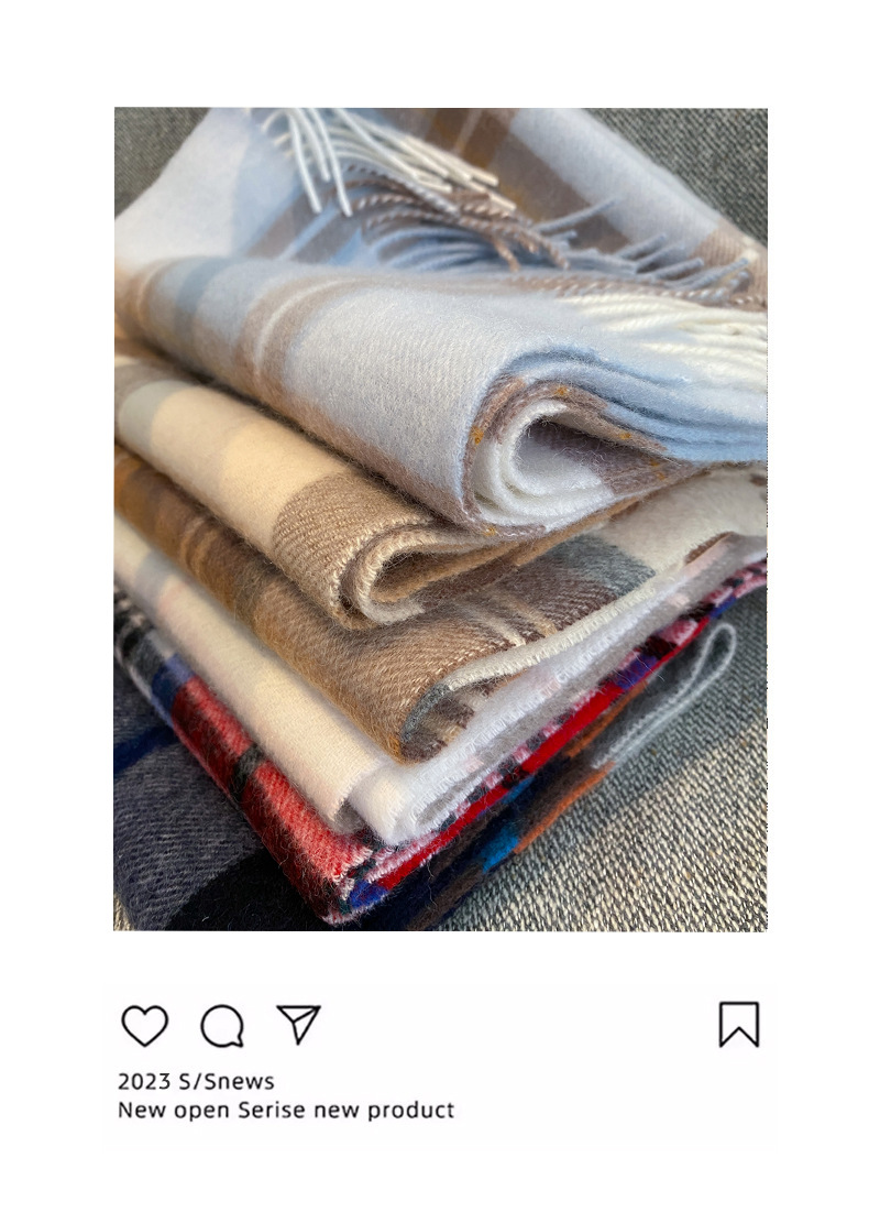 الوشاح الإنجليزي الكلاسيكي من وشاح الصوف النقي، Wool في أستراليا pic 1