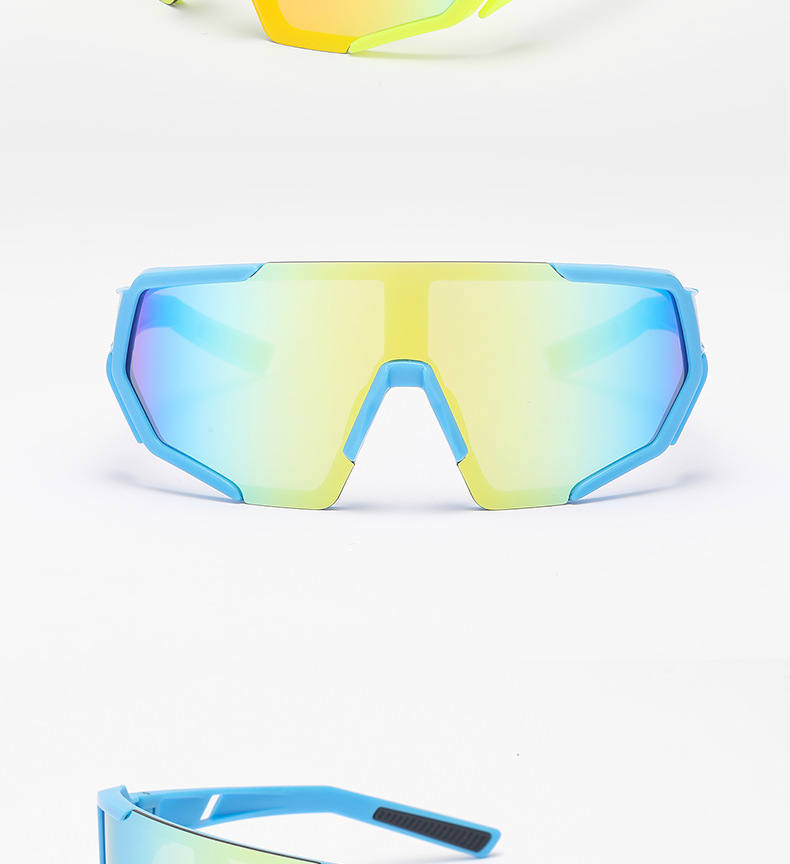专业户外骑行防风镜挡风沙防尘护目镜潮流炫彩太阳镜防晒防紫外线详情14