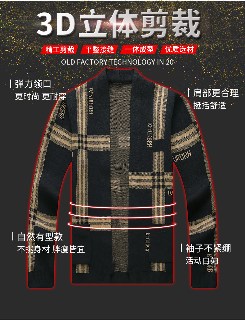 Nuevo 2022 abrigos hombre otoño coreano tendencias jersey jerseys cardigan chaquetas casual hombre tops suéter hombre pic 4