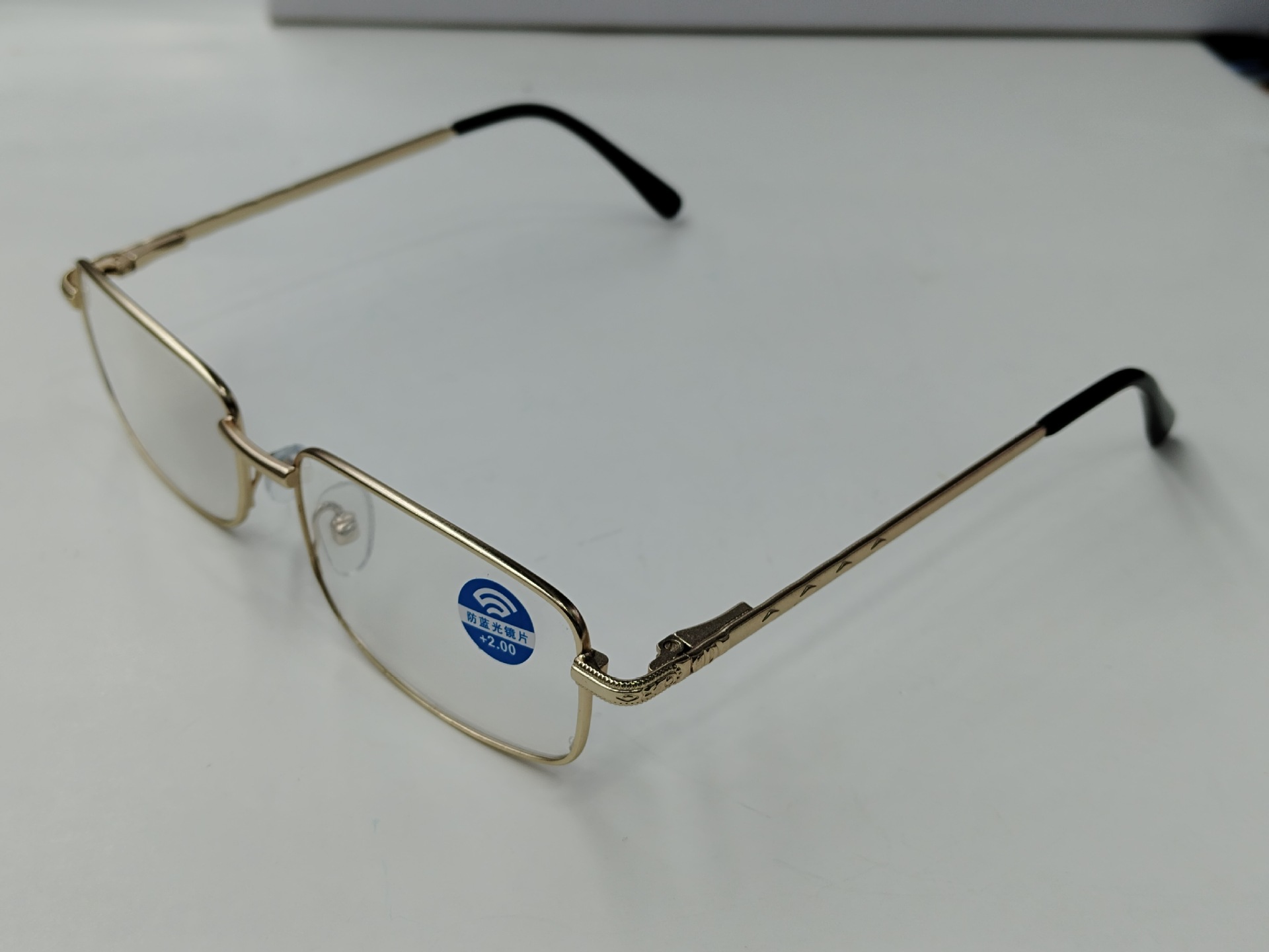 2024新款金属弹簧脚防蓝光老花镜 中年专用厂家直销老花眼镜批发 老年人阅读镜批发详情10
