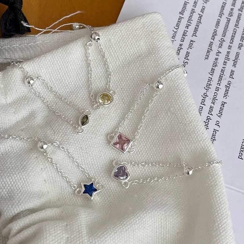 韩国东大门新款小众设计感百搭戒指女麻花极简风组合锆石开口手饰详情5