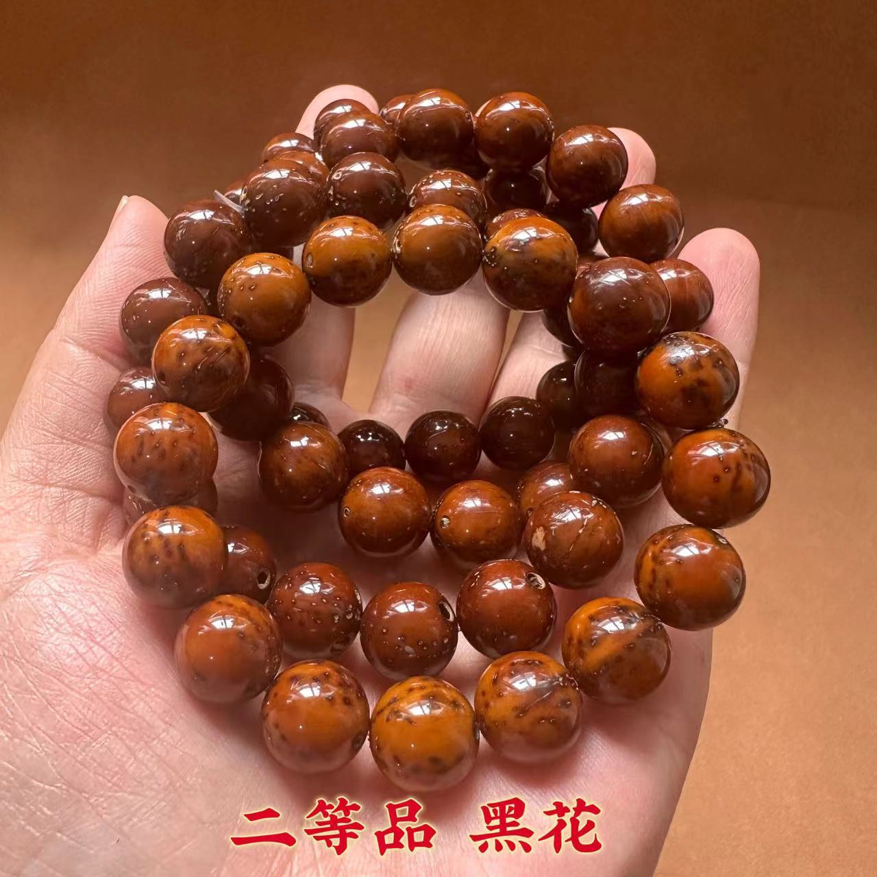 Purple Gold Rat Bracelet, Purple Gold wealth-attracting Rat Bodhi cultural Play bracelet, round and polished easy plate cultural play Buddhist prayer beads manufacturer wholesale pic 18