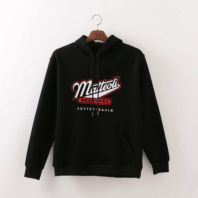 Hooded sweatshirt with printed logo, sweatshirt coat, autumn and winter pullover, hooded sweatshirt, work clothes, European code cross-border exclusive supply pic 14