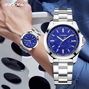 Utime高档品牌机械手表男简约商务全自动机械男表跨境钢带手表男详情5