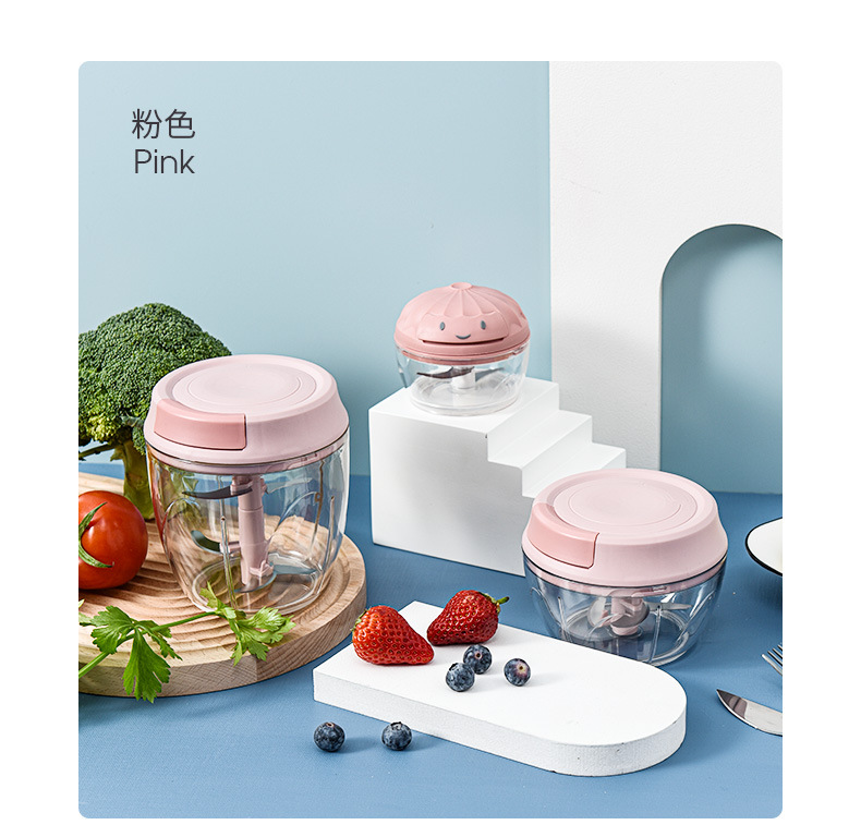 Garlic paste magic tool, garlic mince mixer, mini kitchen garlic mashing machine, manual garlic pulling machine, garlic and meat mince, small meat grinder for complementary foods pic 19