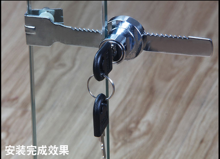 Window lock, glass cabinet lock, sliding door, rack lock, glass door lock, sliding door lock, 318, 328, sawtooth lock pic 11