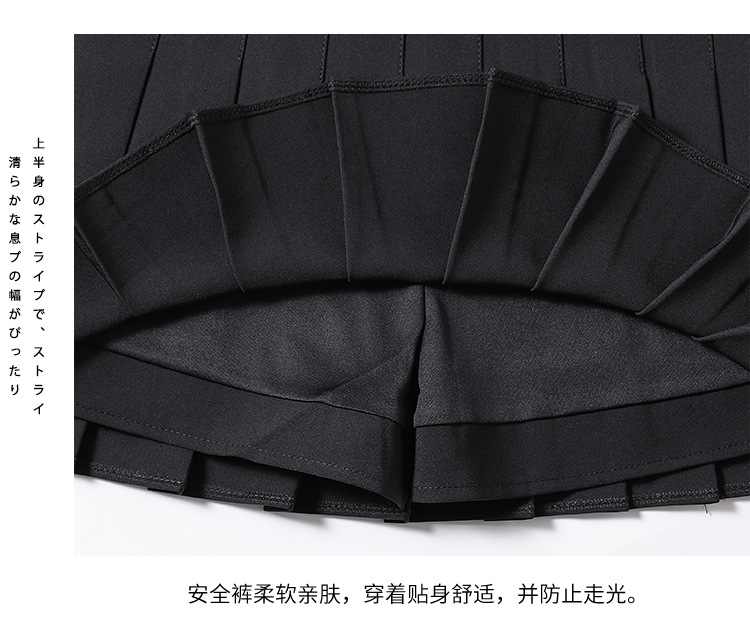 Pleated skirt for women, summer white short skirt, Japanese high-waisted, slimming, new autumn and winter jk plaid large A-line skirt pic 44