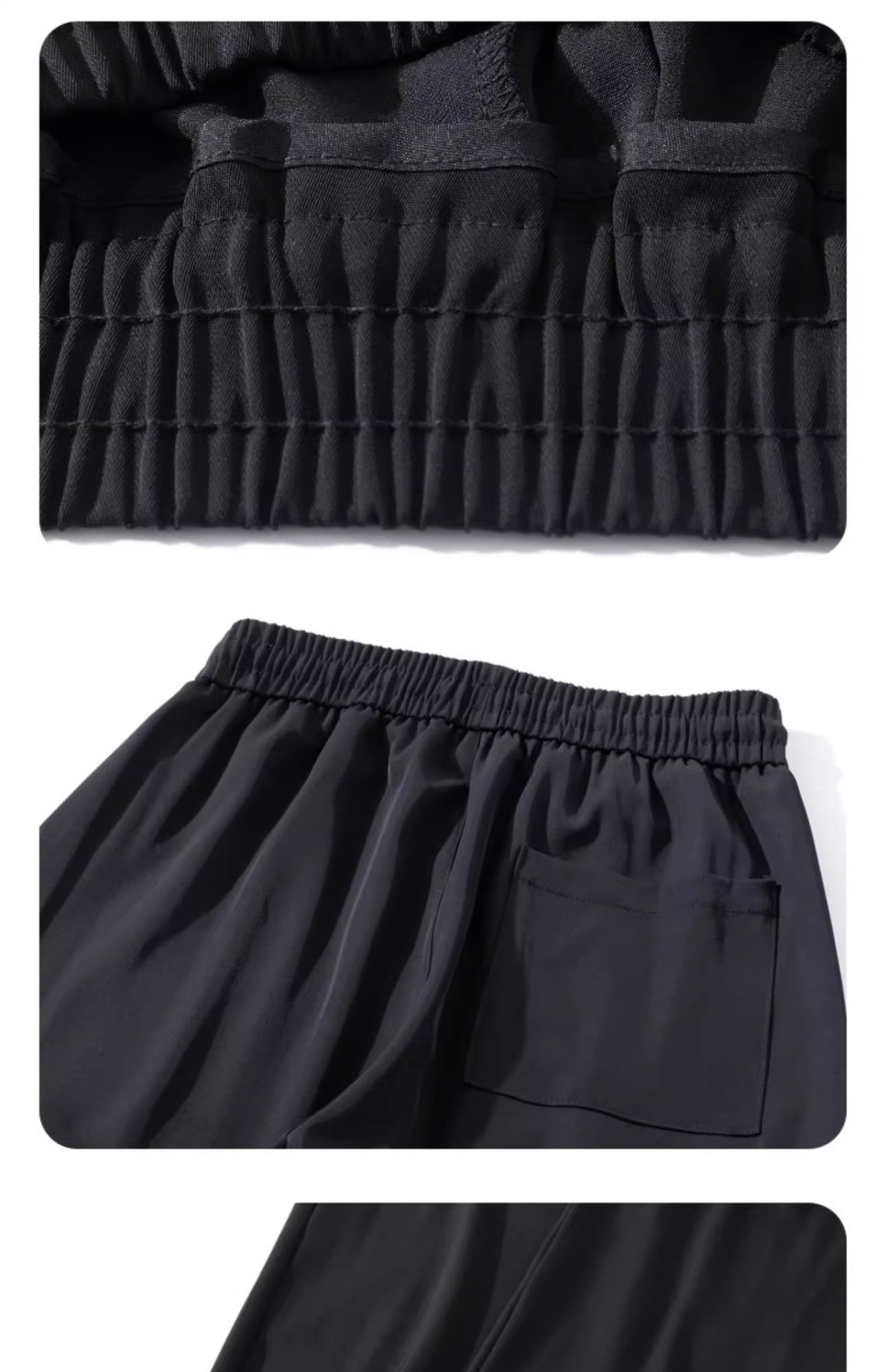 Casual pants, men's summer new ice silk men's pants, men's straight pants, men's pants, American dress pants, sport pants, long pants pic 20