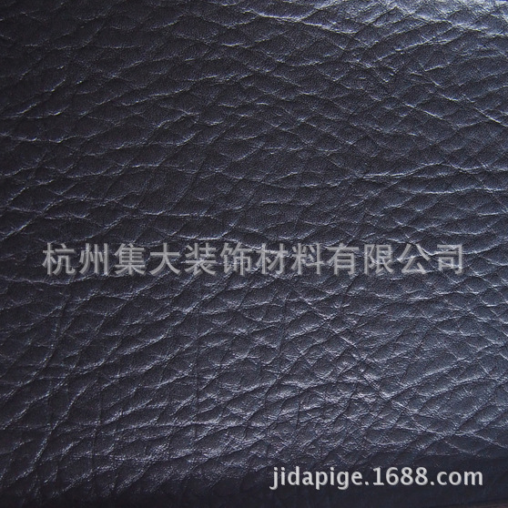 Factory direct sales of beautiful litchi pattern soft and hard bag decorative leather, special engineering leather, bulk supply pic 1