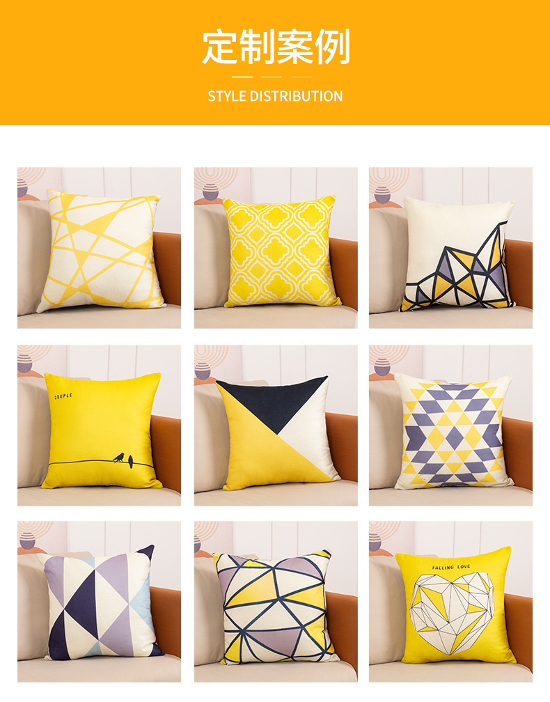 JIT TEMU offers diy throw pillows with pictures and photos for couples, corporate logos, pillows, and bedside prints for wholesale pic 18