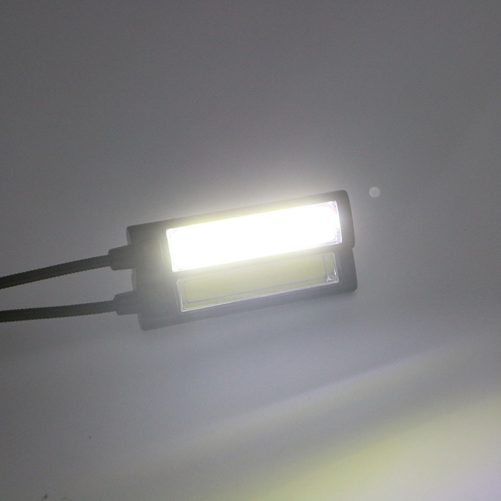 Dual-head book lamp with multi-angle adjustable battery type lighting pic 13