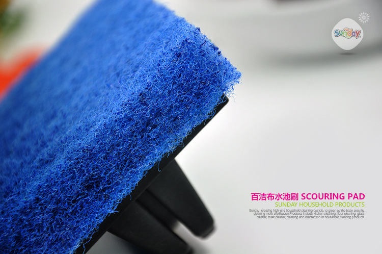sunday水池刷浴缸刷地板除垢灶台浴缸清洁百洁布水池清洁刷详情24