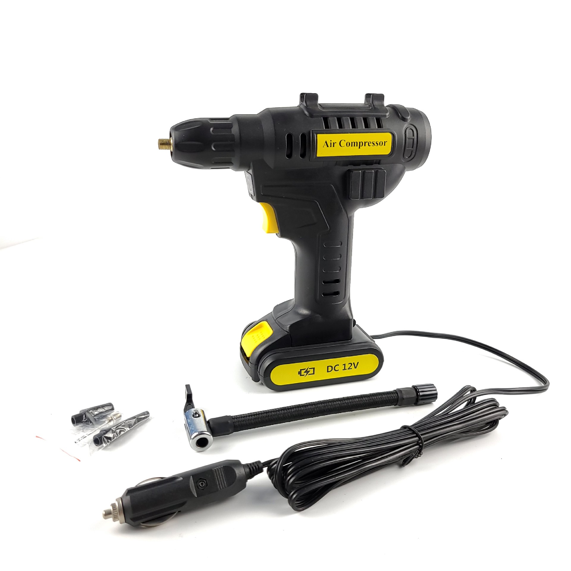 Xinyibang car air pump, wireless lithium battery electric tire air pump, air filling machine, air pump cylinder for automobiles pic 15