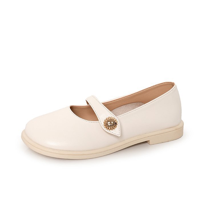 浅口低跟软面小皮鞋女2022年夏季新款学院风休闲舒适女式单鞋批发详情29