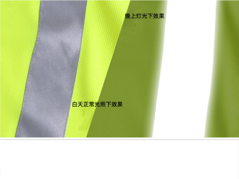 透气翻领反光T恤Polo衫详情3