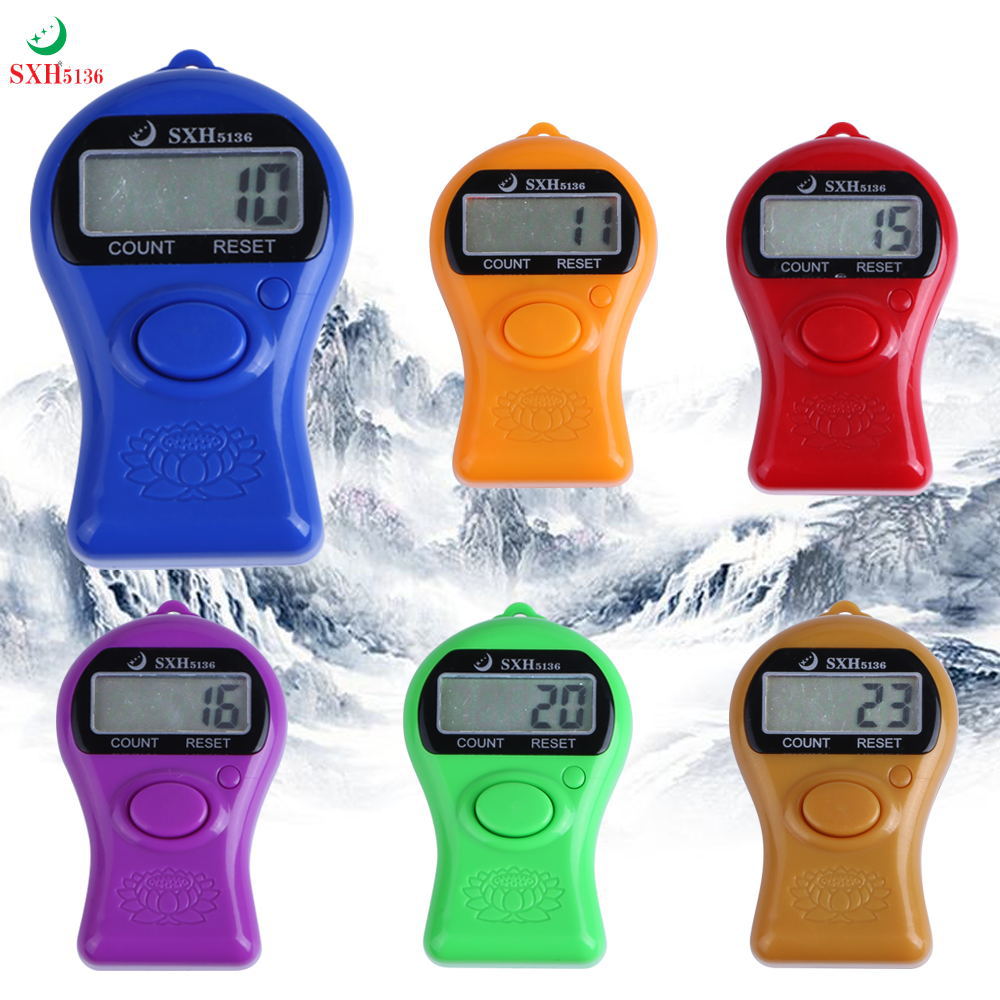 1032# large-screen octopus counter, equipped with AA battery and lanyard electronic counter pic 1