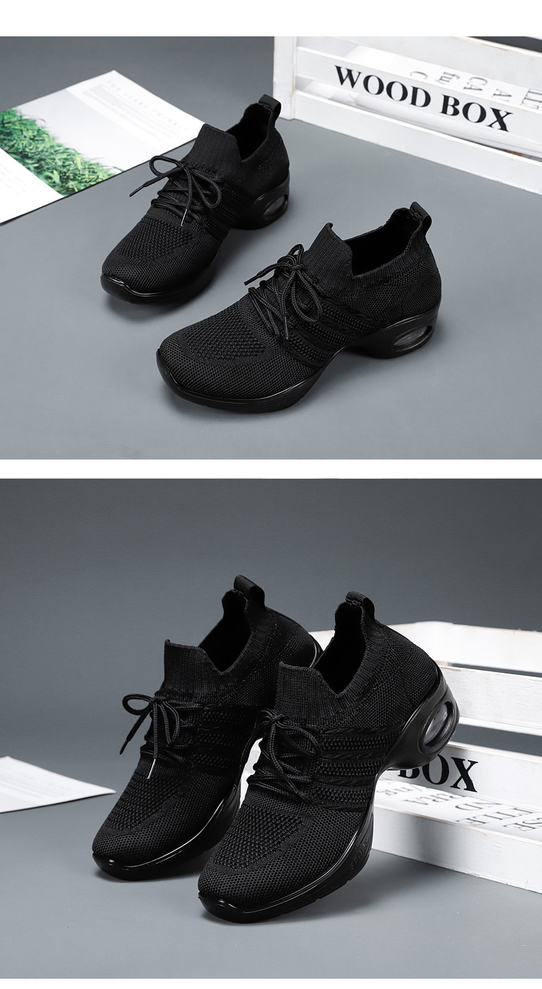 舞蹈鞋秋季新款成人现代舞网面外贸女鞋厂家批发爵士运动鞋女详情20