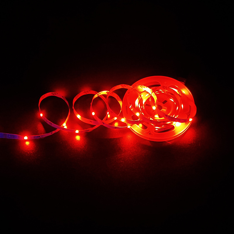 LED2835RGB soft light 12V54 light bare board engineering type light strip RGB seven-color advertising decorative flexible light strip pic 6