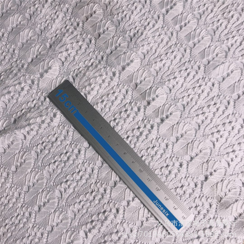 Factory direct sales of dragon flower lace fabric, W-patterned and curved-patterned fabric, dress and lace, knitted home textiles pic 5