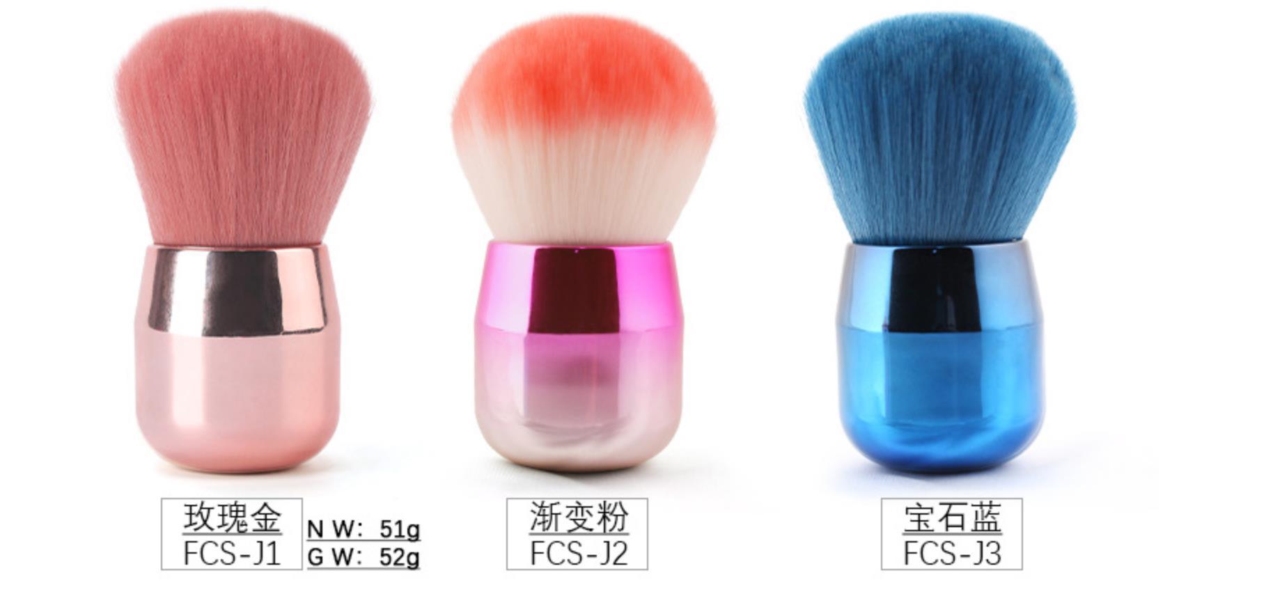 Best-selling nail art tools in foreign trade, such as golden mushroom dust brushes, makeup blush brushes, and nail art tools pic 3