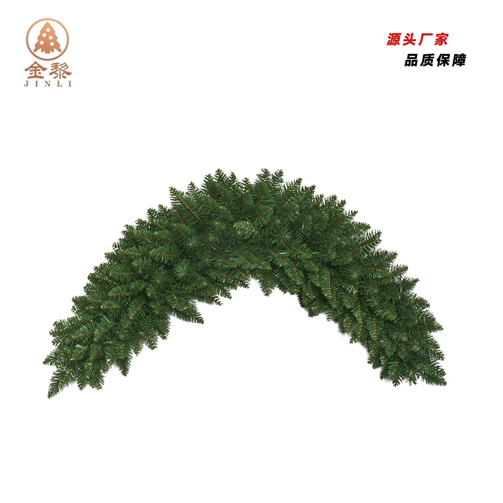 120cm 220T Christmas decoration PVC horn rattan hanging window display is selling well on Amazon pic 1