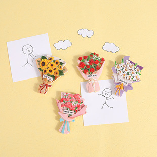 Creative simulation fruit refrigerator stickers, food toys, three-dimensional diy mini resin magnetic stickers, home and kitchen magnetic decoration pic 7
