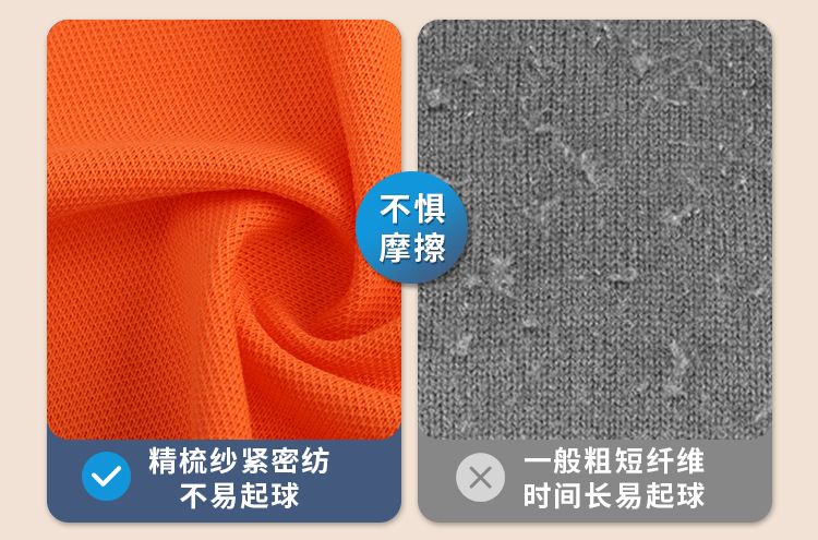 40S mercerized beaded fabric, 200g polyester-cotton beaded mesh fabric, spring and summer school uniform, sports polo shirt, knitted fabric pic 2