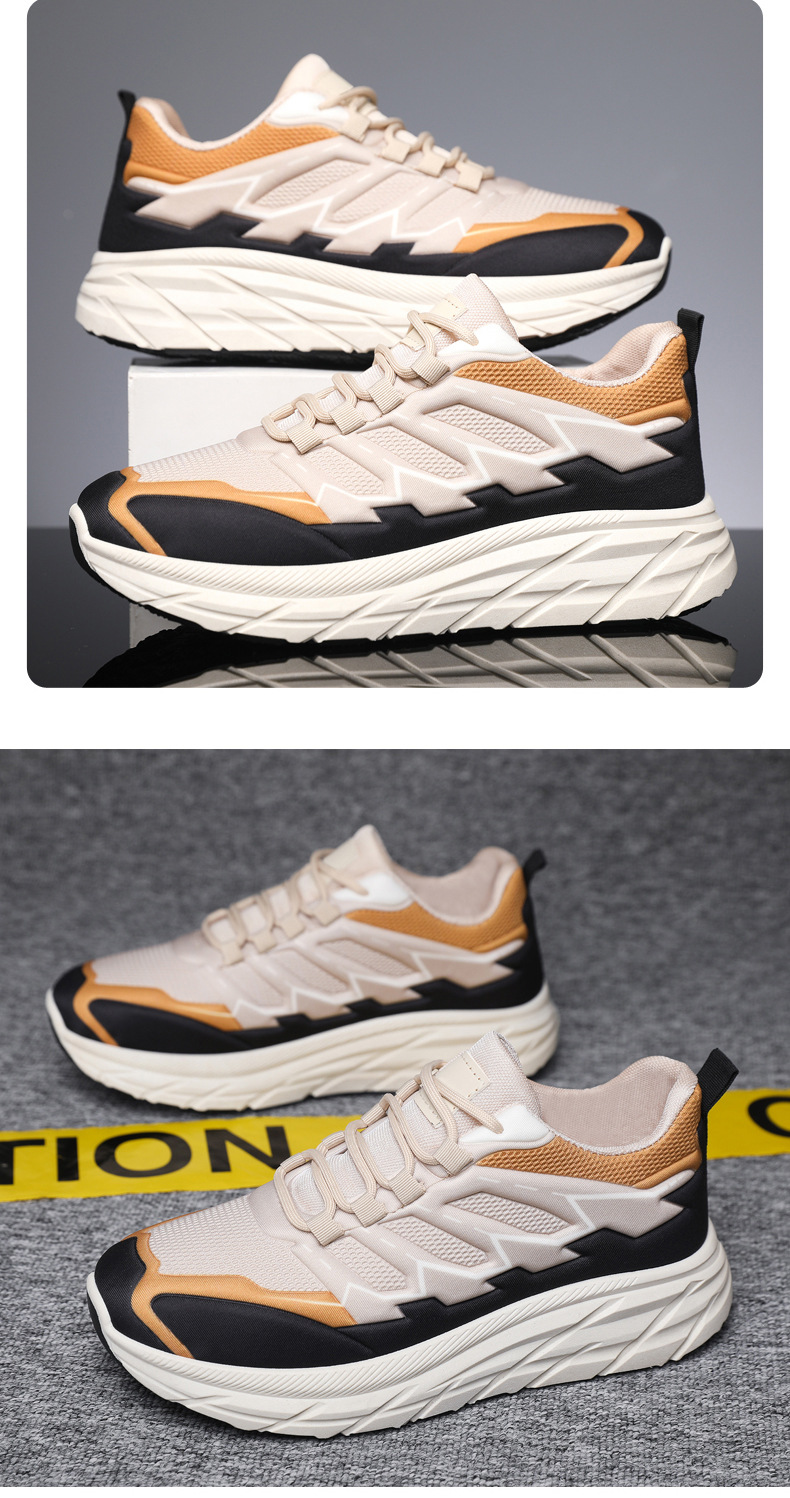 跨境外贸男鞋时尚百搭拼色老爹鞋厚底轻便休闲单鞋低帮运动跑步鞋详情13