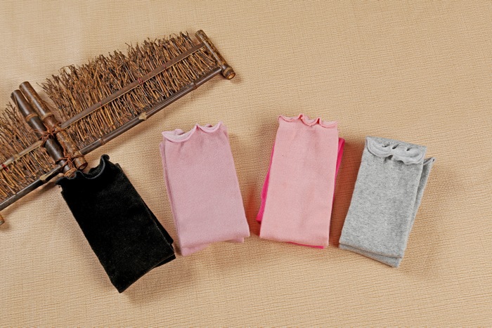 Japanese autumn and winter new combed cotton warm socks, three-bar student socks, air-conditioned room knee and leg guards pic 44