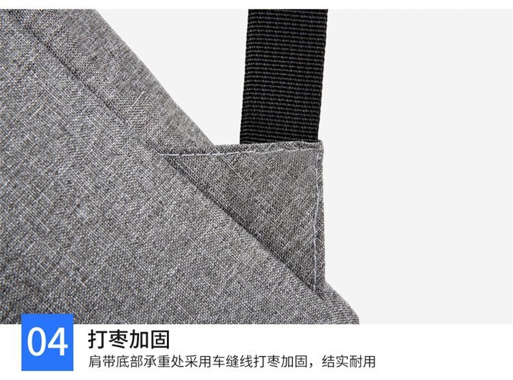 Cross-border backpacks, simple notebooks, business computer bags, campus student schoolbags, trendy travel backpacks that can be printed with logos pic 74