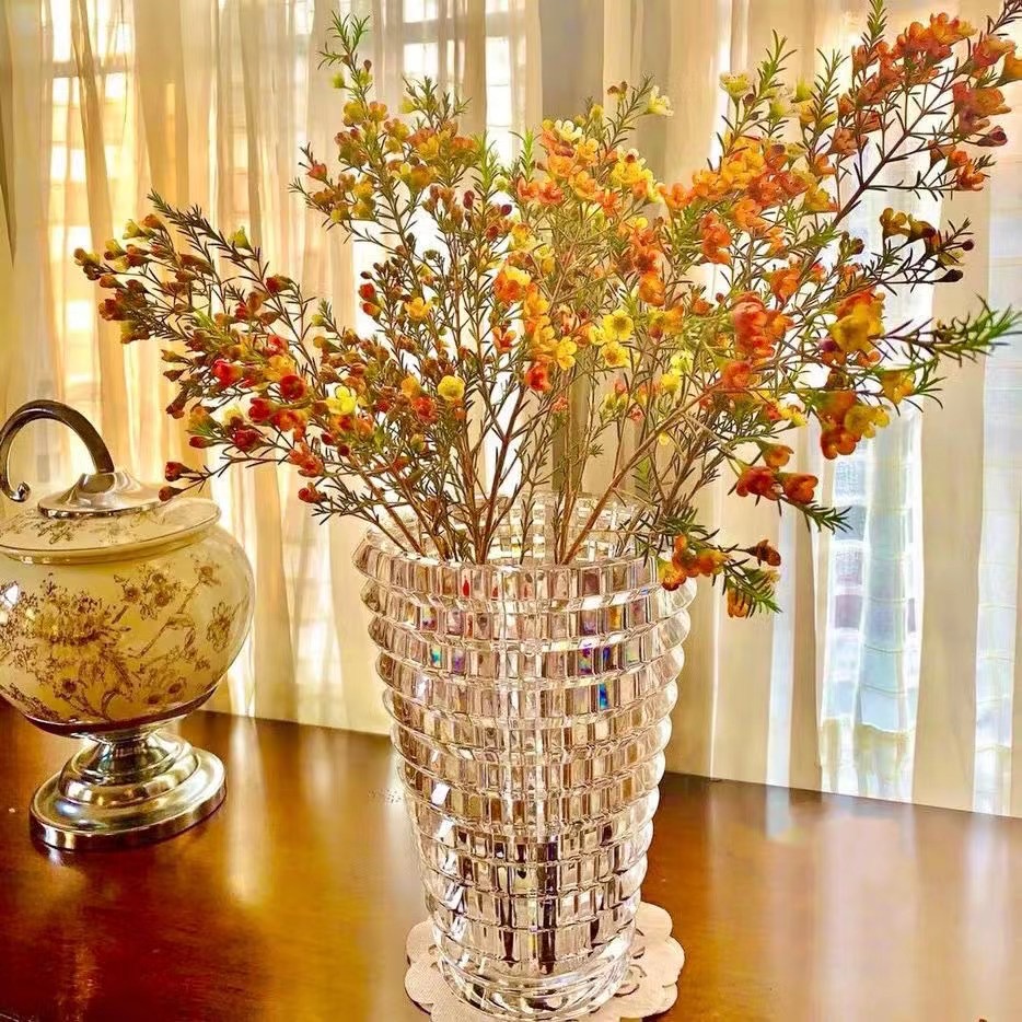 巴卡拉水晶花瓶Baccarat璀璨系列同款插花花瓶摆件北欧家居客厅餐桌装饰摆件详情23
