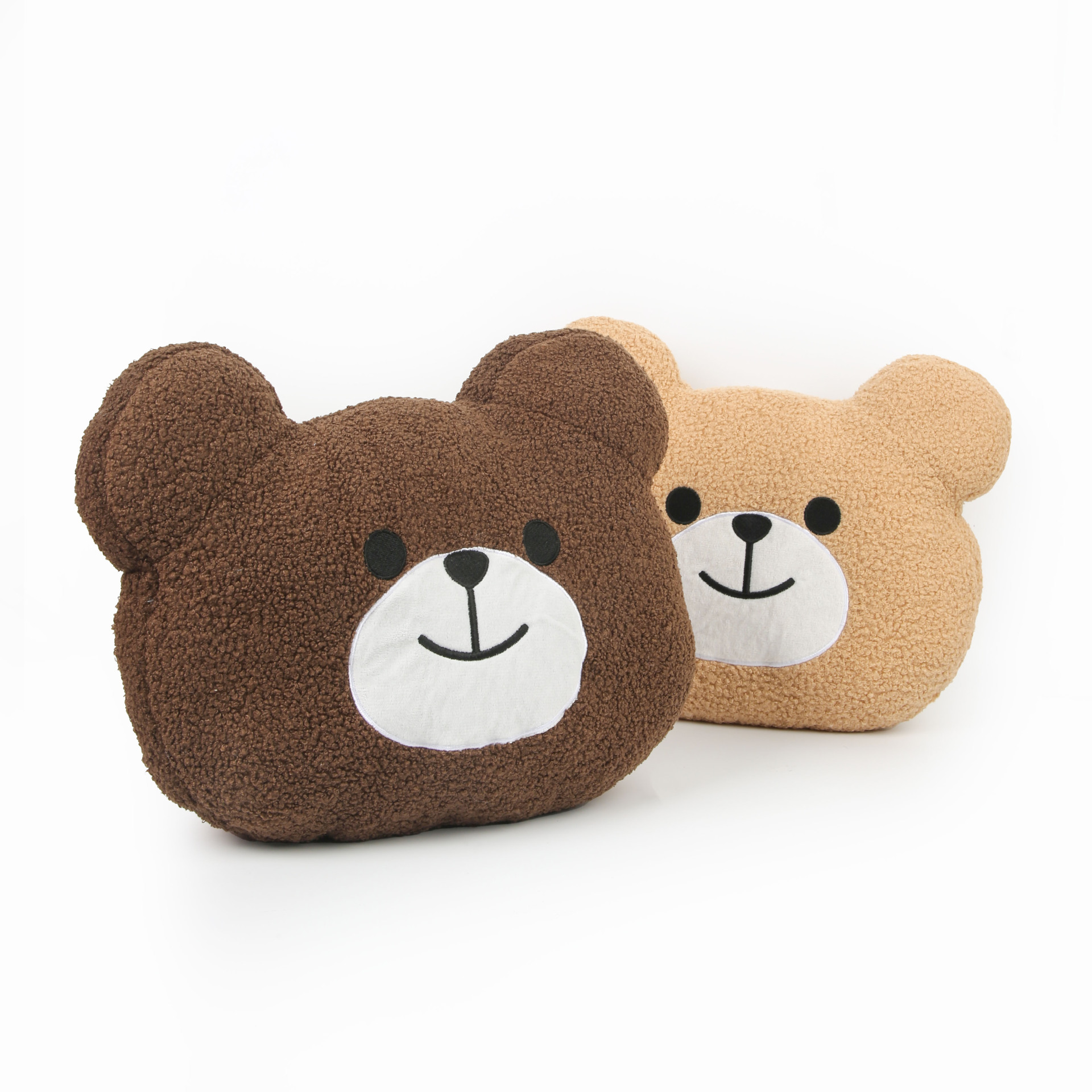 Wholesale of cartoon plush cute throw pillows, headrests, office car backrests, throw pillow cores, sofa lumbar supports pic 1