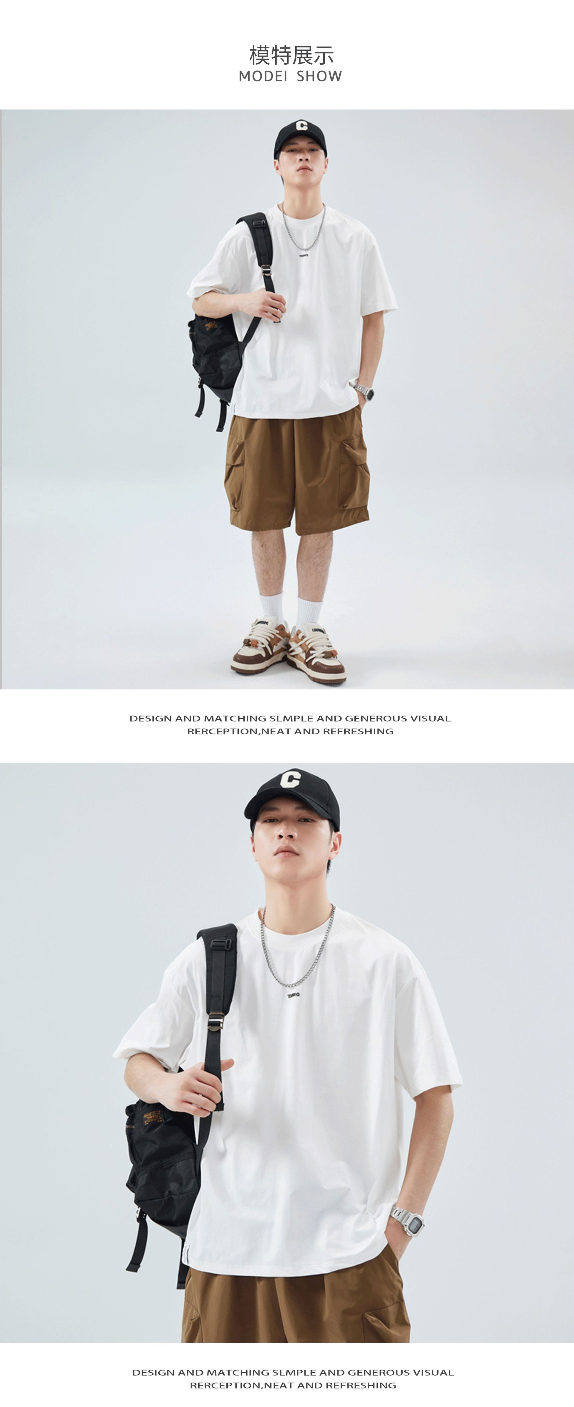 冰丝速干短袖t恤男夏季轻薄透气户外运动宽松圆领印花速干衣体恤详情8