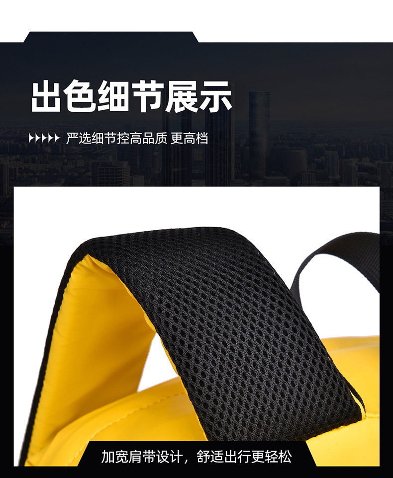 外贸出口双肩包男女高级感户外休闲旅行包大容量双肩包百搭书包详情23