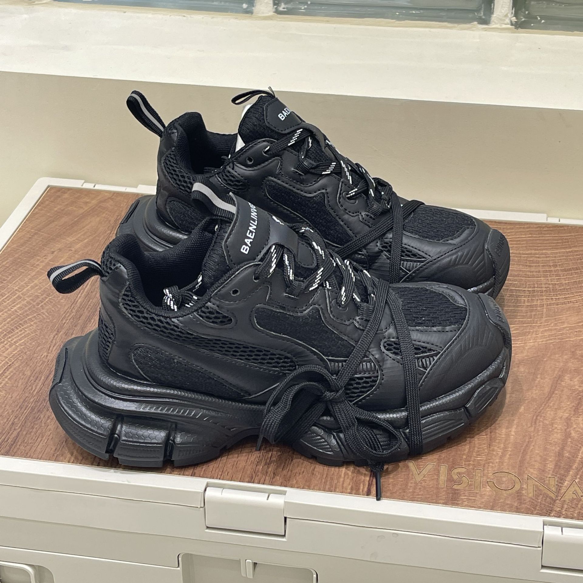 2023年新款老爹鞋增高厚底运动鞋休闲做旧复古情侣男女鞋详情35