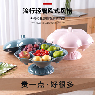 带脚茶具托盘金色大理石纹托盘茶盘仿瓷密胺茶具茶盘TRAY详情3